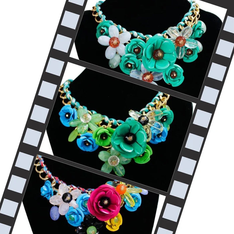 collana con nome di fiore