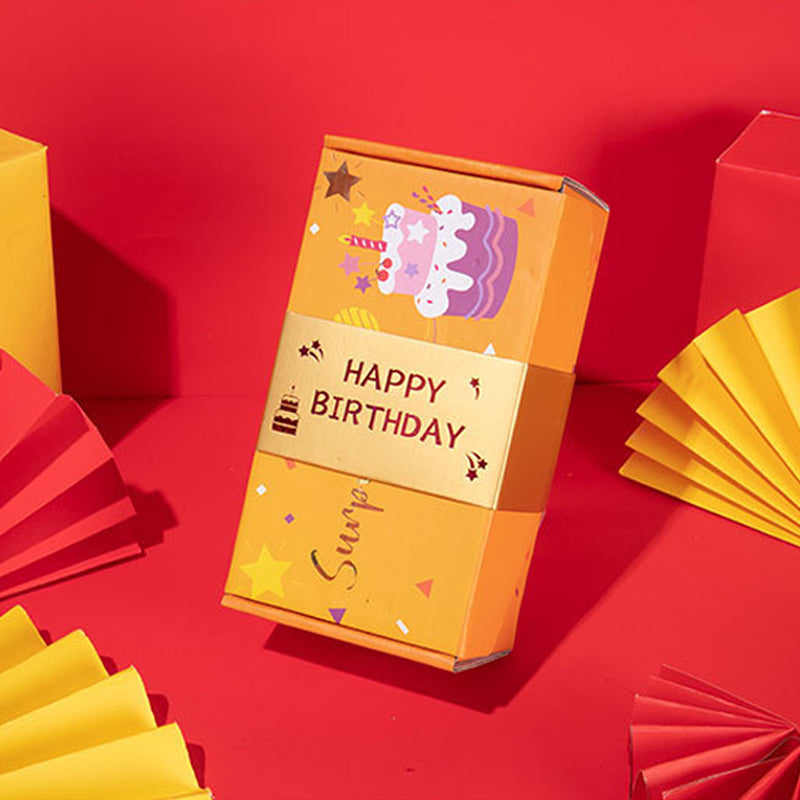 Confezione regalo con scatola a sorpresa