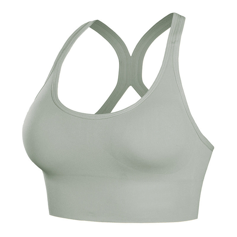 Reggiseno sportivo senza fili push up