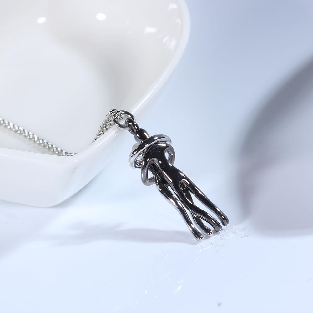 Collana abbraccio stile amore