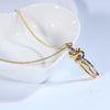 Collana abbraccio stile amore