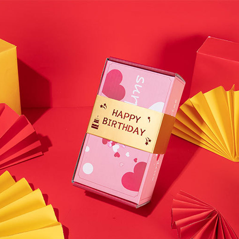 Confezione regalo con scatola a sorpresa