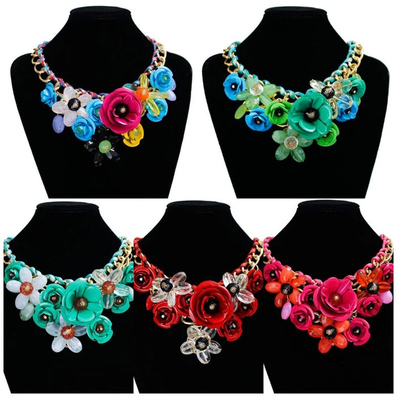 collana con nome di fiore