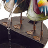 Ornamento creativo della fontana degli animali