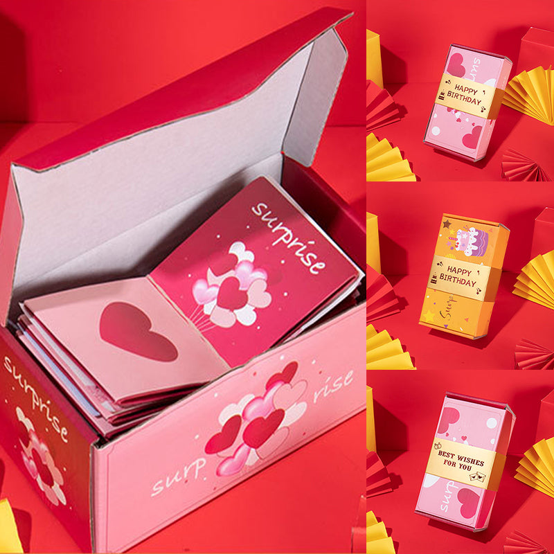 Confezione regalo con scatola a sorpresa