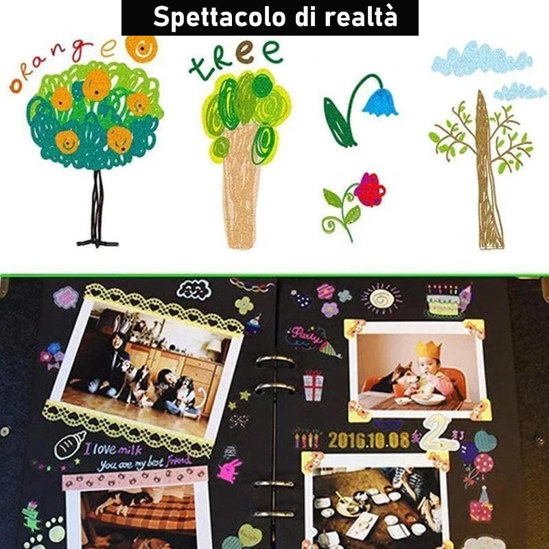Pennarello colorato accattivante