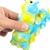Giocattoli a decompressione con puzzle a forma di bruco