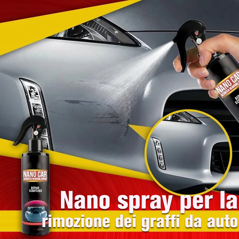 🚗Spray per la rimozione dei graffi per auto Nano