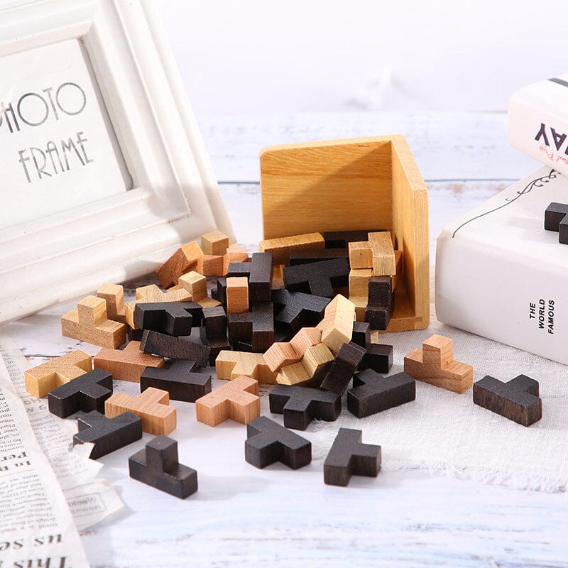 🧩Gioco rompicapo con giocattoli di intelligenza in legno🧩