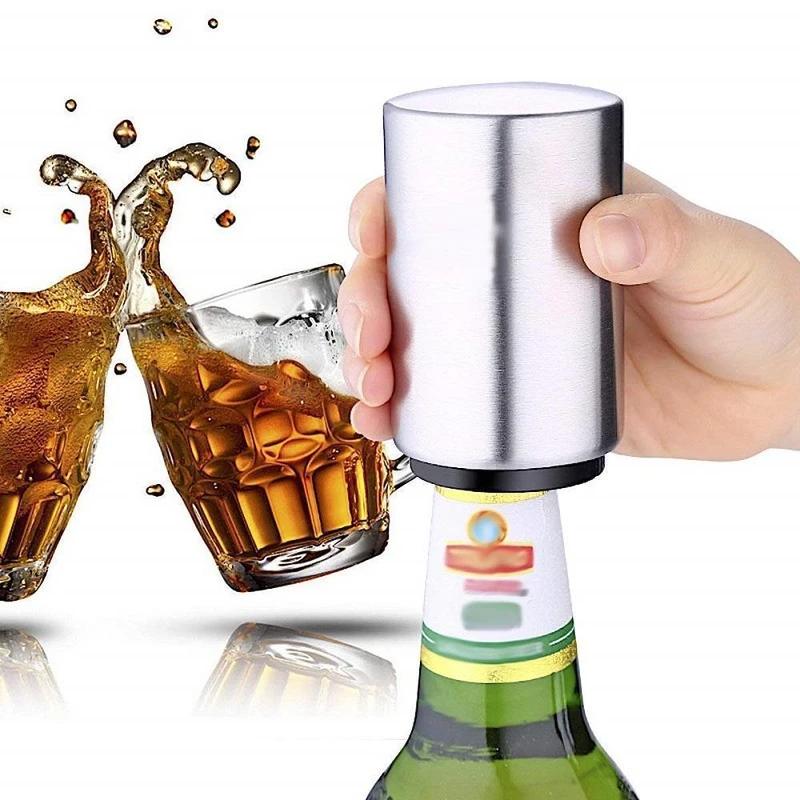 Apribottiglie di birra magnetico-automatico
