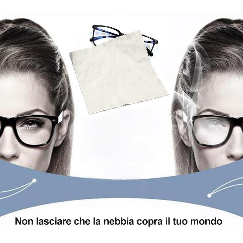 Panno in microfibra nano per occhiali