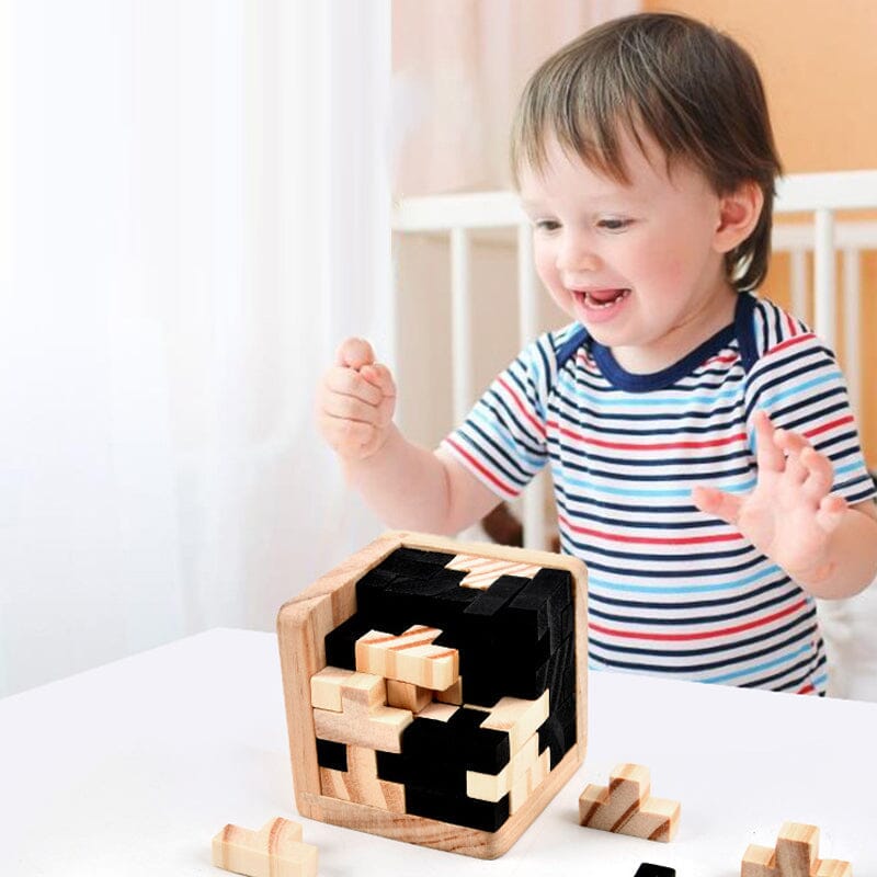 🧩Gioco rompicapo con giocattoli di intelligenza in legno🧩