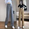 Pantaloni A Gamba Larga Da Donna A Vita Alta