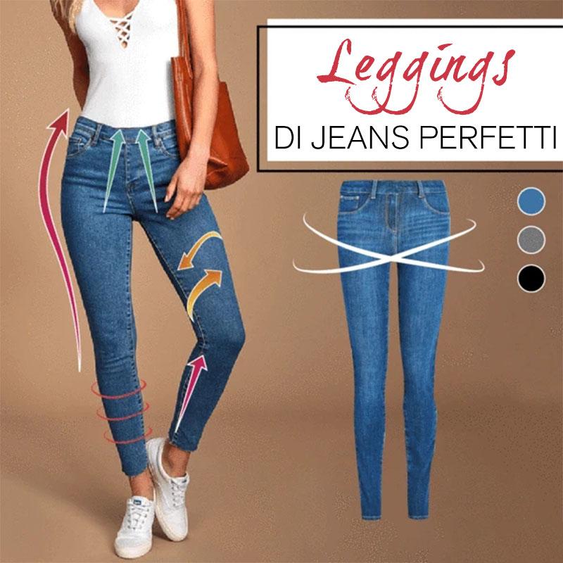 Leggings di jeans dalla vestibilità perfetta