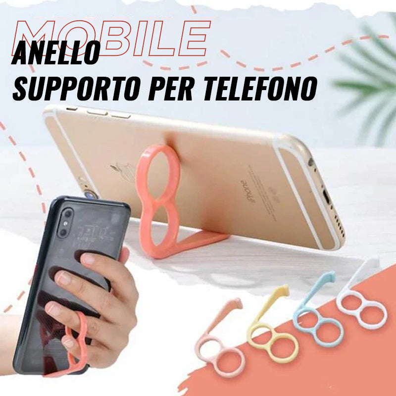 Supporto per cellulare con anello da dito (10 pezzi)