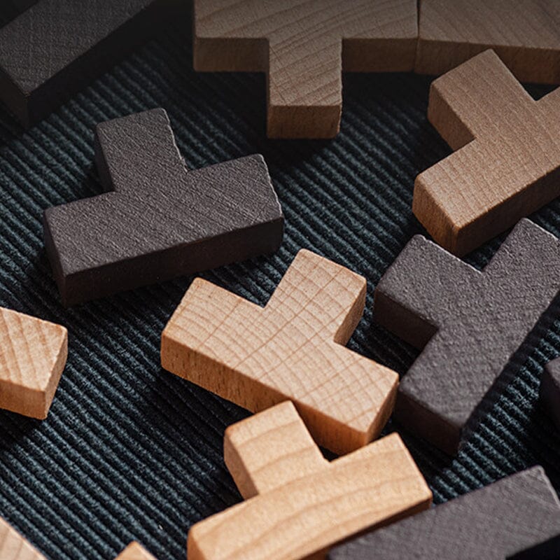 🧩Gioco rompicapo con giocattoli di intelligenza in legno🧩