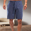 Pantaloncini Di Lino Casual Da Uomo Casual