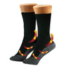 35° calze termiche, massimo comfort, 3 paia in nero