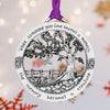 Ornamento commemorativo di buon Natale