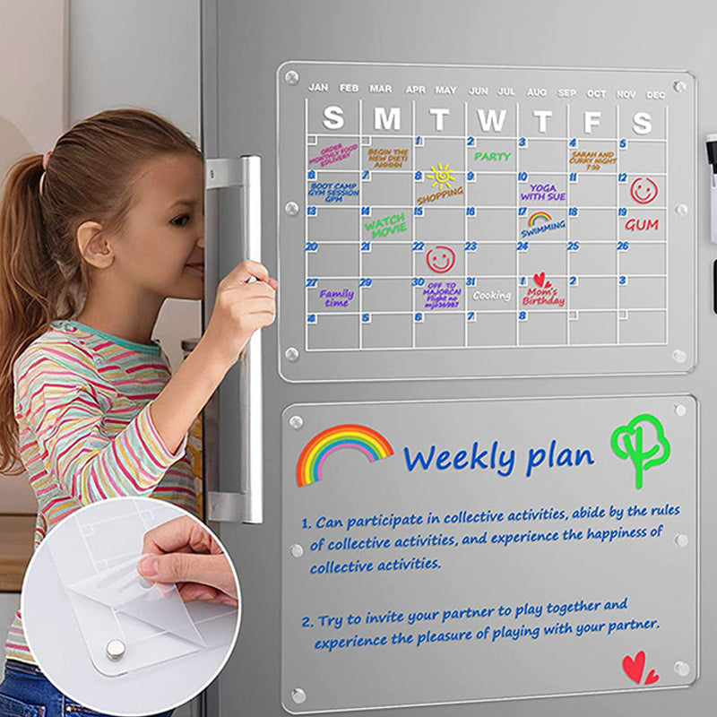 Calendario magnetico per il frigorifero