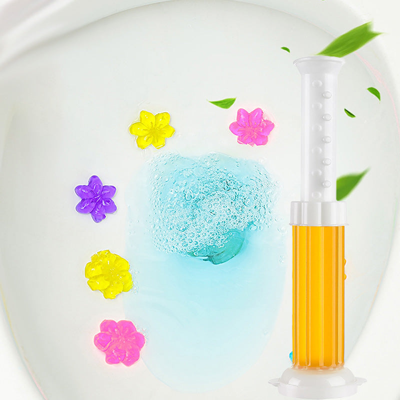 Gel detergente profumato per toilette