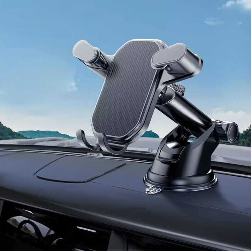 Staffa per telefono cellulare da auto con montaggio a gancio