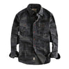 🎉 Speciale estate 🎉Camicia da lavoro mimetica da uomo a maniche lunghe