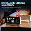Orologio da proiezione digitale intelligente