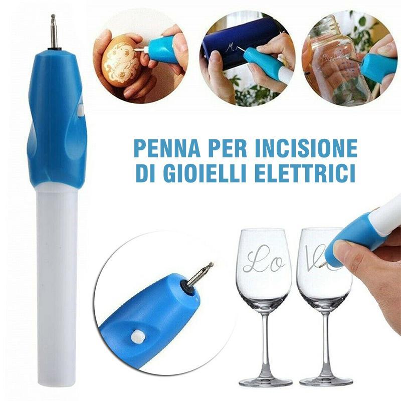 Penna portatile per incisione elettrica