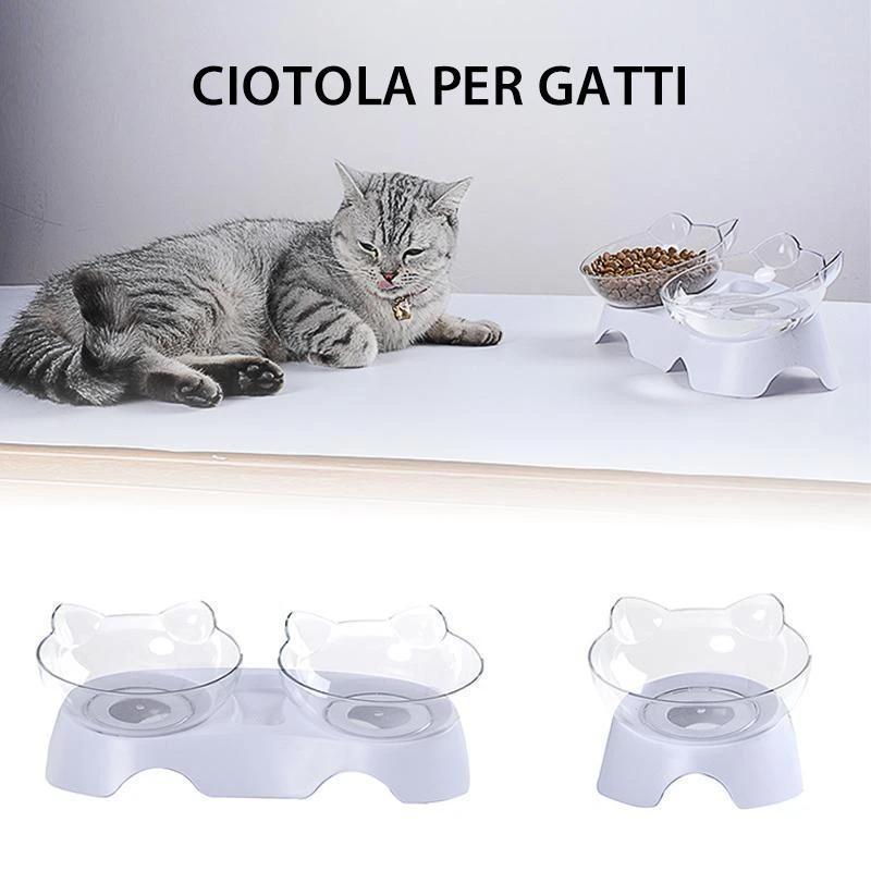 Ciotola Per Gatti Forma Dell'orecchio Di Gatto