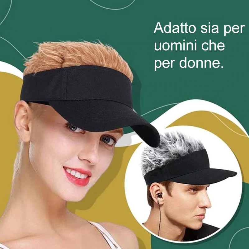Visiera parasole per capelli Flair