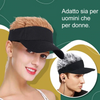 Visiera parasole per capelli Flair