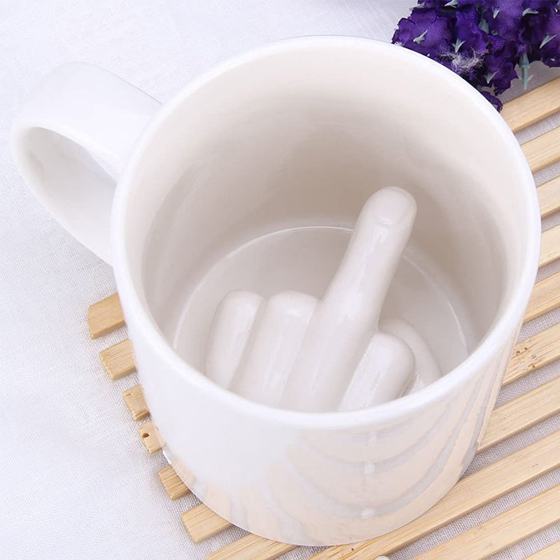 Coppetta per dito medio in ceramica personalizzata
