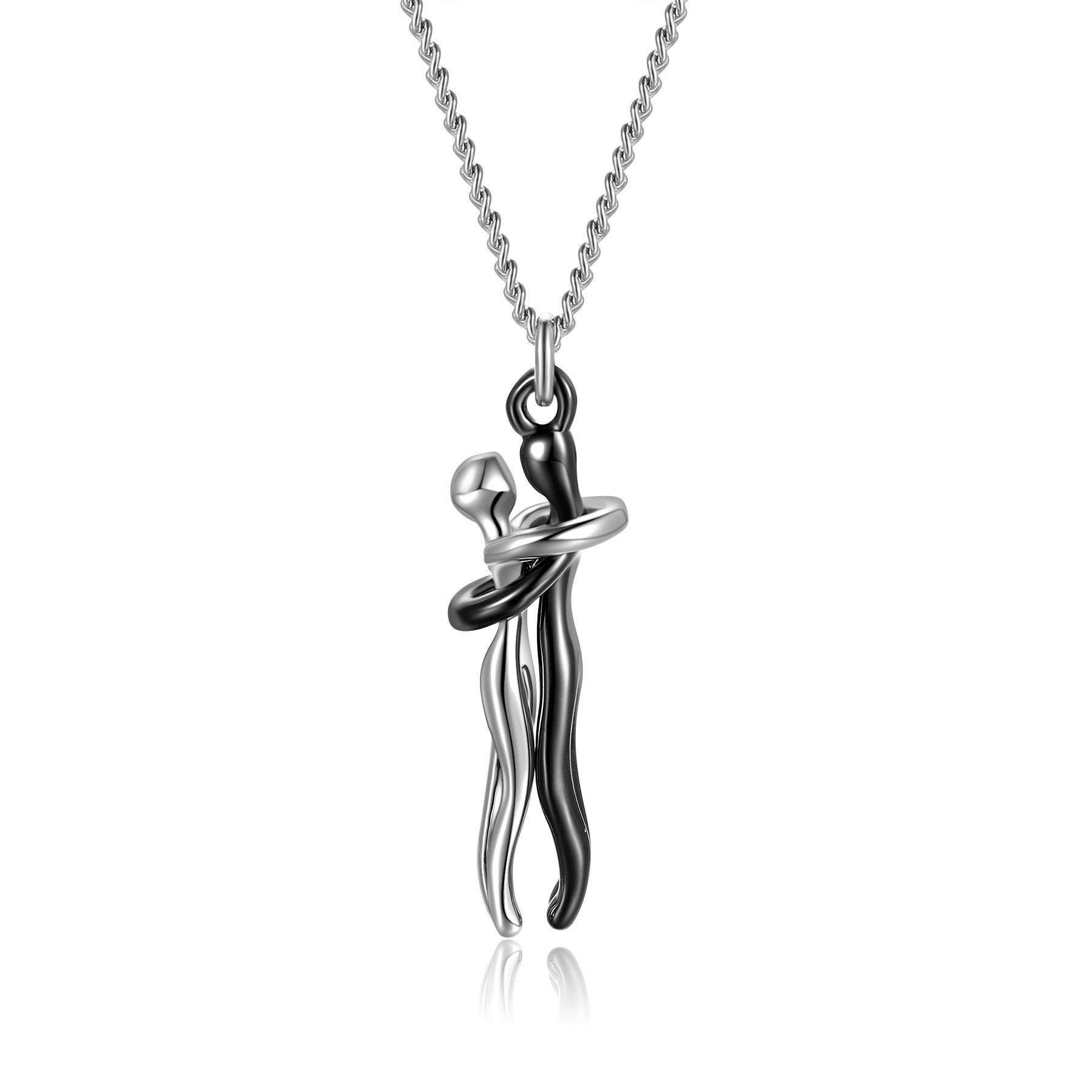 Collana abbraccio stile amore