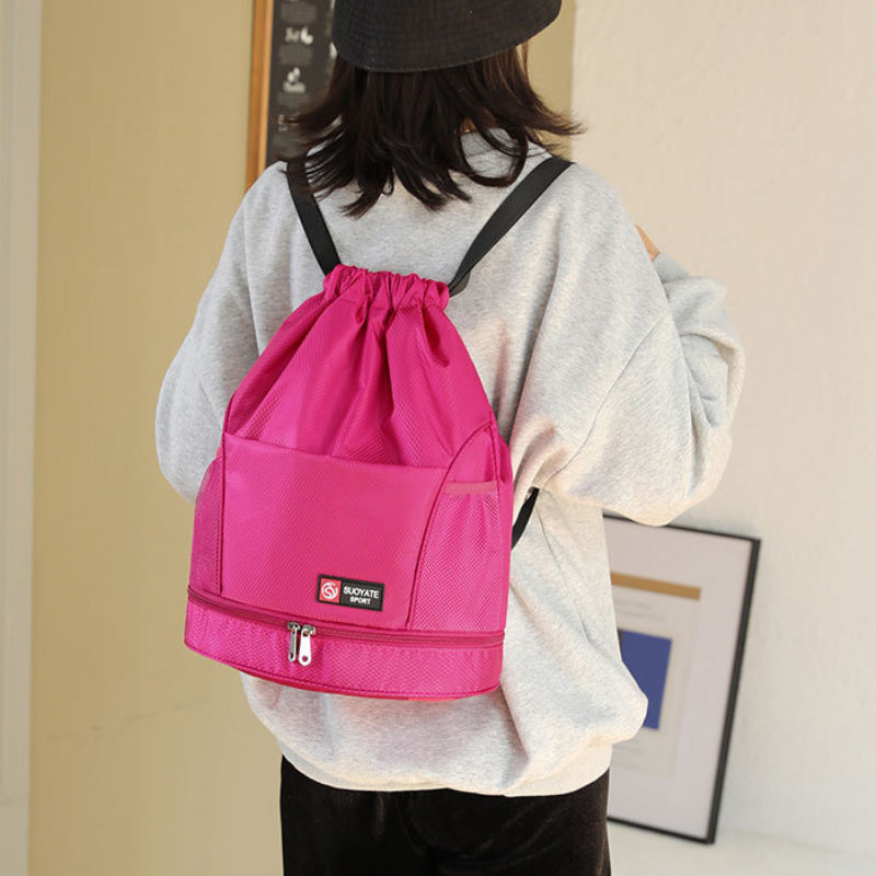 Zaino Sportivo in Nylon con Coulisse