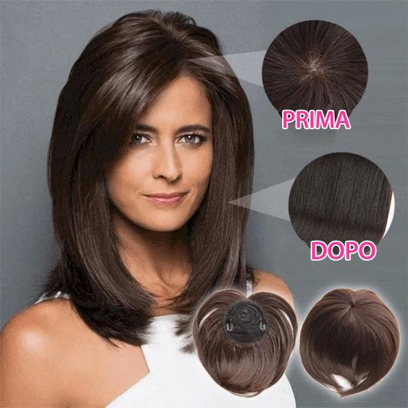 Topper Clip in Toupee Invisibile