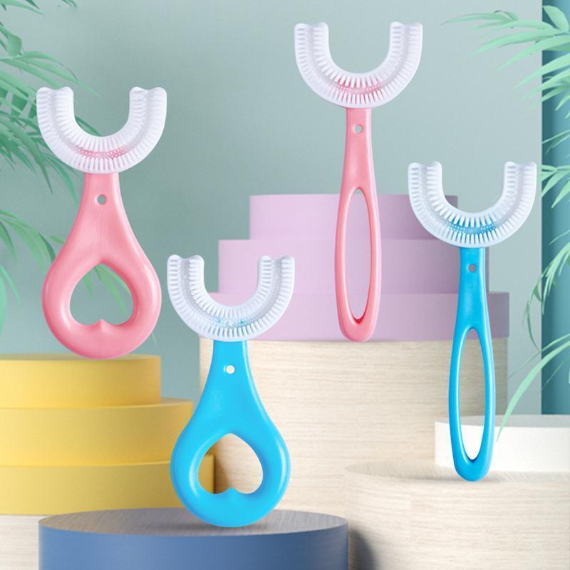 Spazzolino a forma di U per bambini