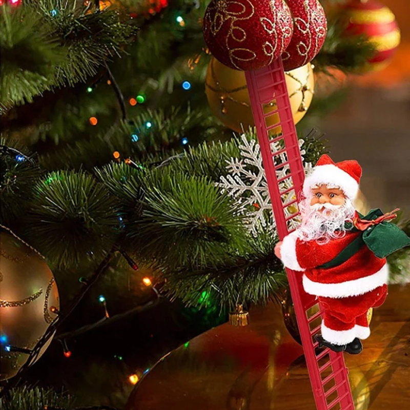 Scala da arrampicata elettrica Babbo Natale🎅