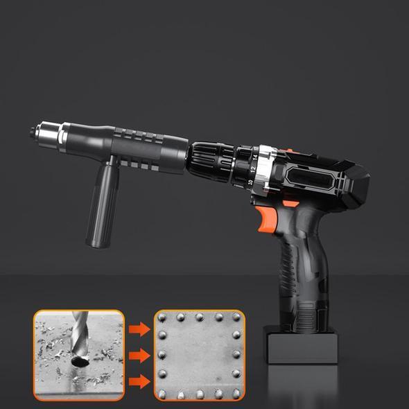 🔥vendita calda🔥Kit adattatore per pistola rivettatrice professionale 🛠 Con 4 bulloni per ugelli diversi