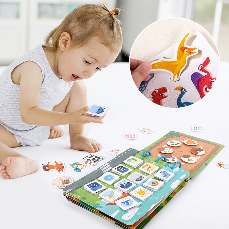 Libro di pasta silenziosa per l'illuminazione dei bambini