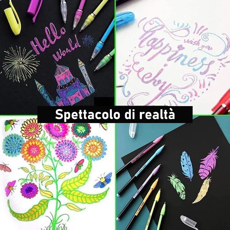 Pennarello colorato accattivante
