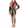 Collant caldi traslucidi finti con gambe impeccabili