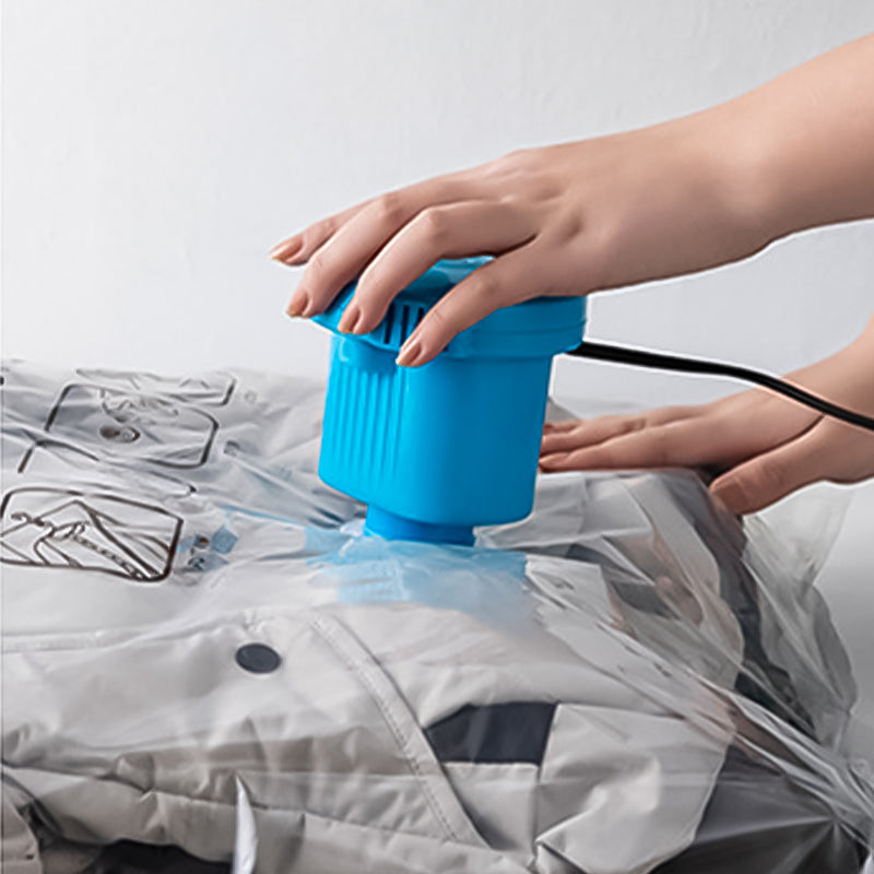 Sacchetto di compressione sottovuoto per indumenti appeso