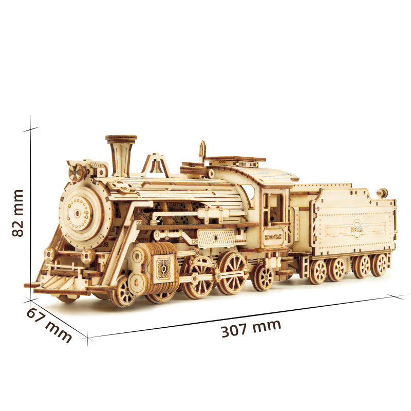 🦉Set di puzzle modello meccanico in legno super