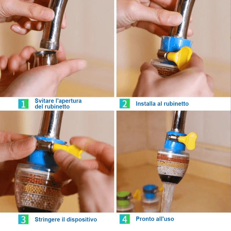 💦💯Depuratore Per La Pulizia Del Rubinetto Dell'acqua