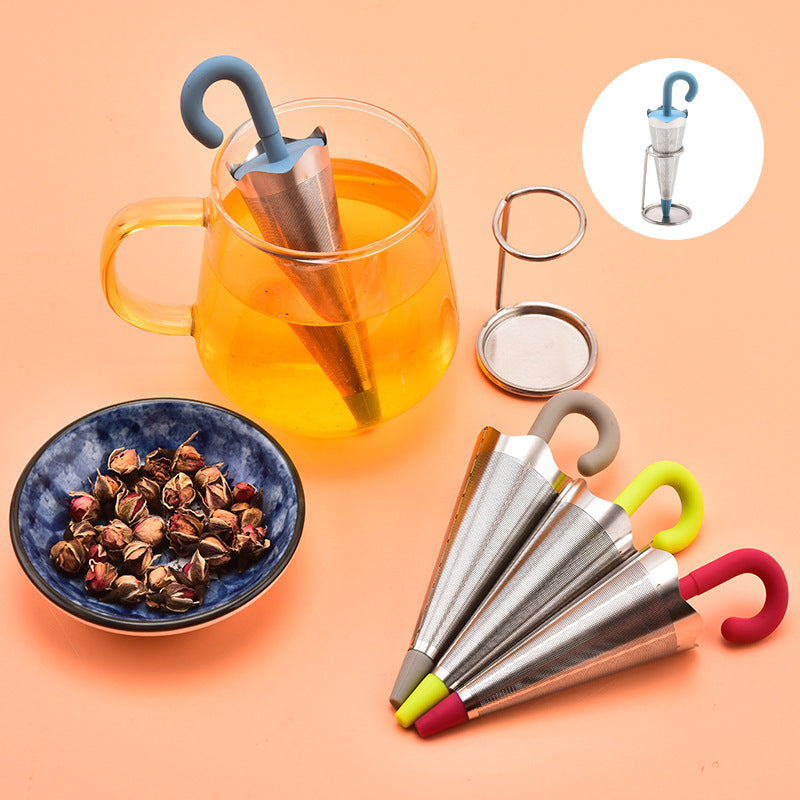Infusore per tè in acciaio inox Umbrella