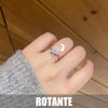 Anello Da Donna Regolabile Con Scatola a LED