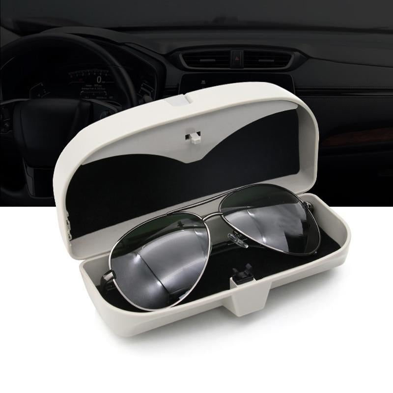 Custodia per occhiali da sole con visiera universale per auto