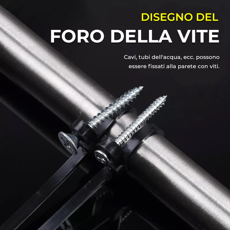 Fascette Con Foro Per Vite