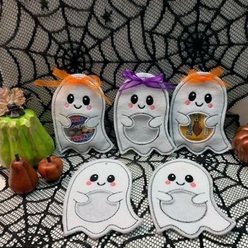 Borsa per caramelle fantasma di Halloween